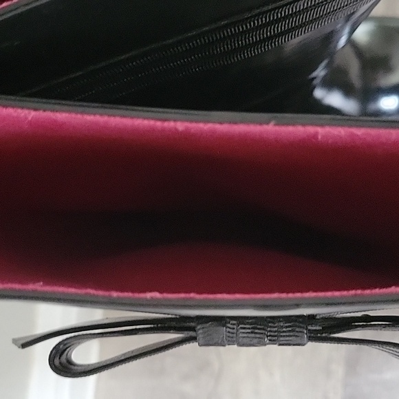 Kate Spade Tall Rain Black Raylan Wellington Boots Size 10 - Picture 5 of 7